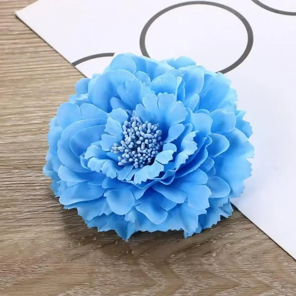 Peony Flower Women Hair Clip DIY Straw Hat Accessories Beach Holiday Bohemia Emulation Girl Hair Barrettes – Only .25!