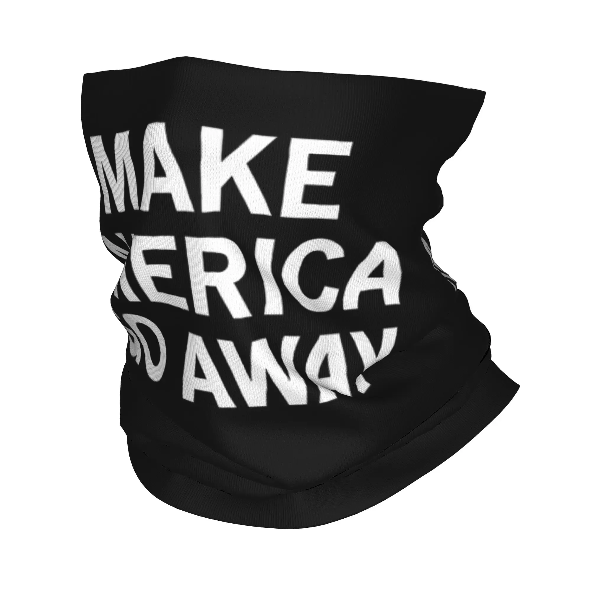 

Бандана-гейтер/балаклава с принтом «Make America Go Away» и забавными саркастическими надписями на английском языке, для велоспорта и пеших прогулок, для мужчин и женщин, взрослых
