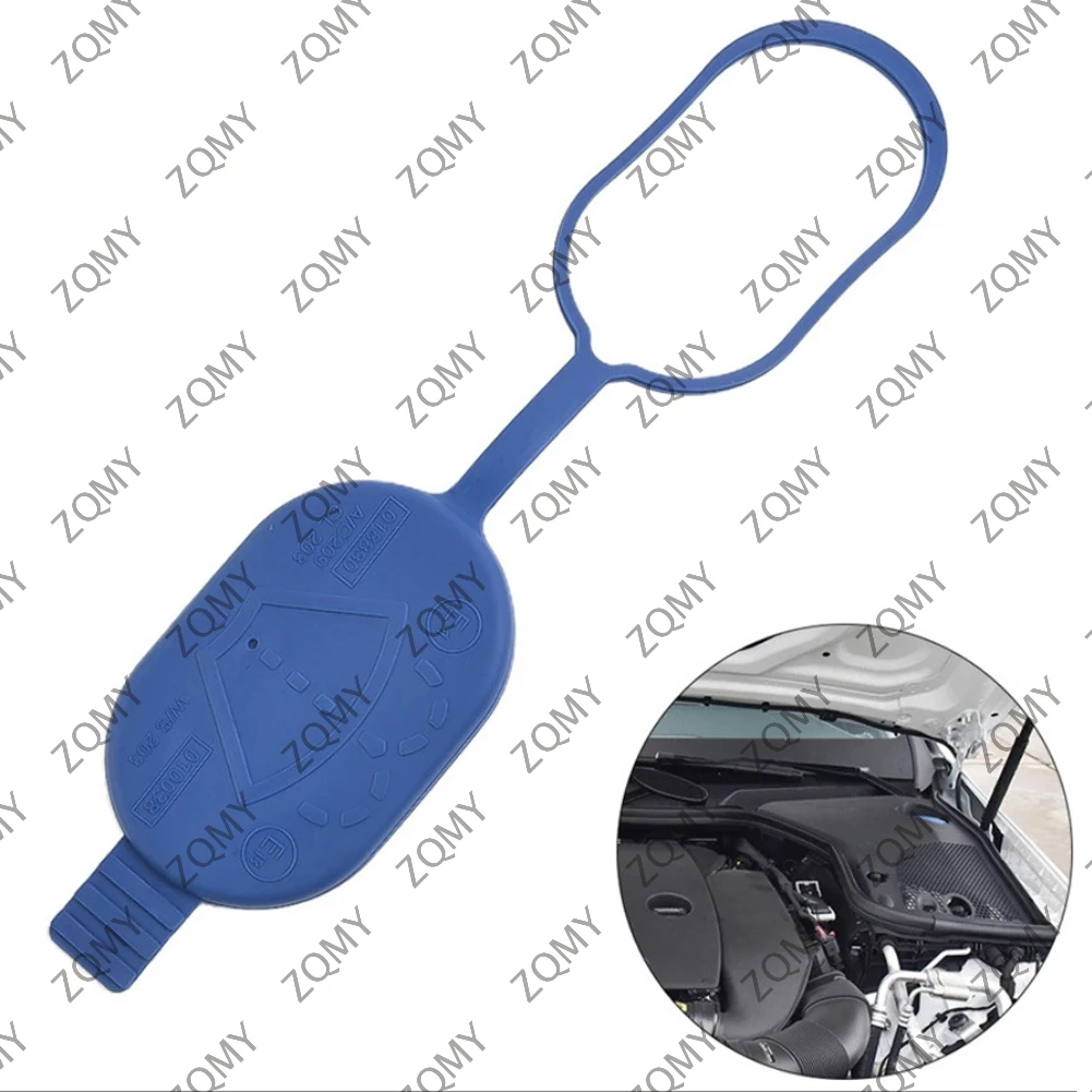 Car Windshield Wiper Washer Fluid Reservoir Cover Water Tank Bottle Cap For Benz C-Class W203 CL203 S203 CLK C209 A209 W221 C216