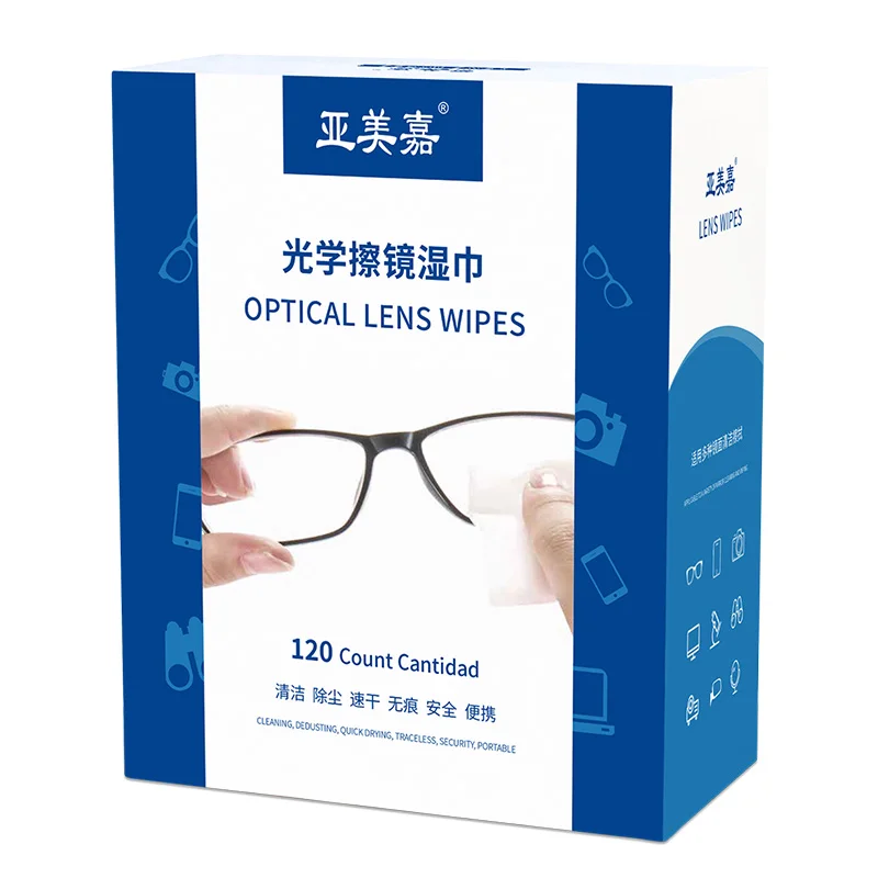 Glasses Screen Cleaning Large Size Wipes Lenses iPhone Mobile Phone Computer Professional Cleaning Disposable Individual Package