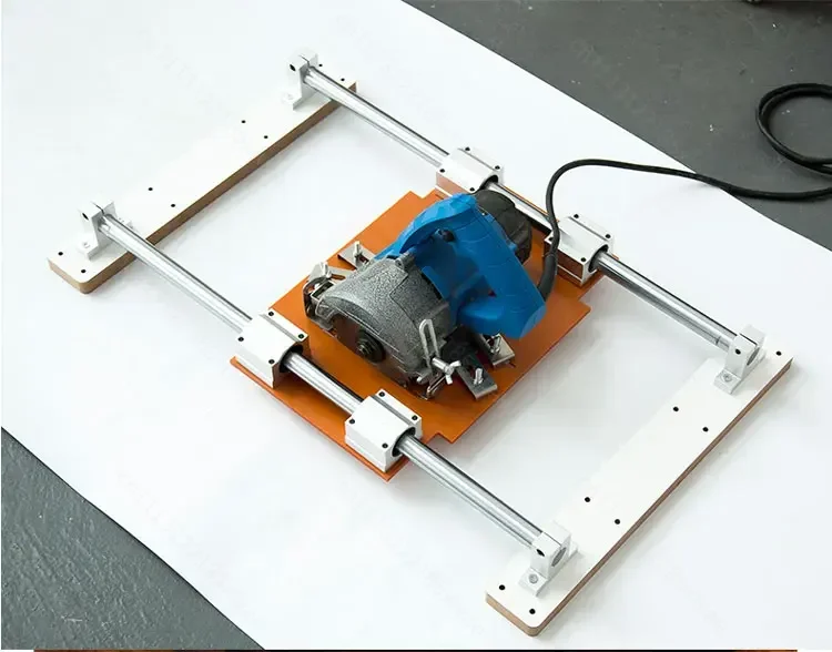 For Light Shaft Saw Marble Trimmer, Wood Base Tile & Woodworking Guide Rail Base Replacement Spare Parts