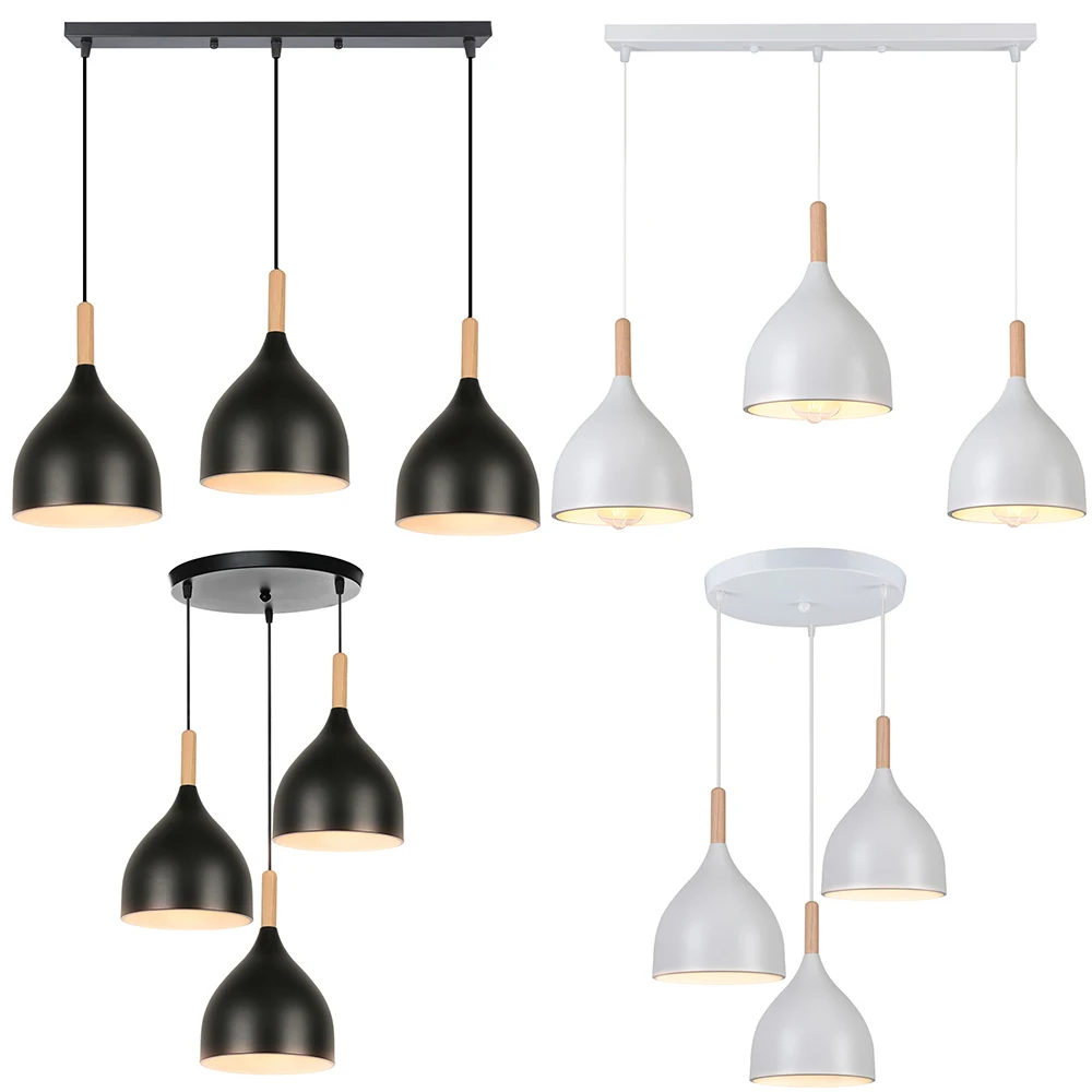 

3 Heads Modern Pendant Lights Nordic Restaurant Pendant Lamp Kitchen Hanging Lamp Living Room Dining Room Art Decor Chandeliers