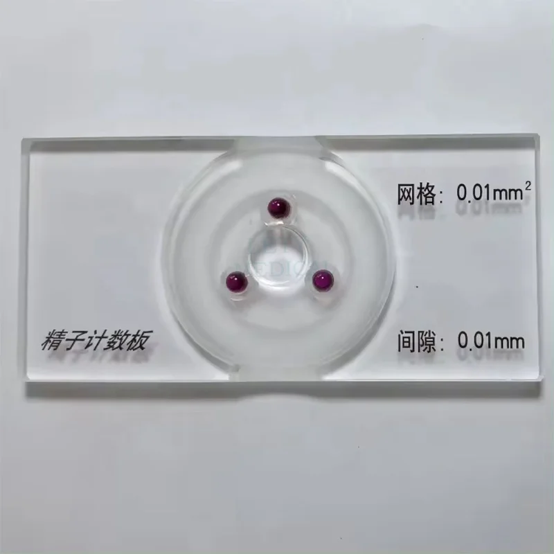 Reusable Sperm Counting Makler Chamber Recycle type Sperm Analyzer Count Board Wholesale factory