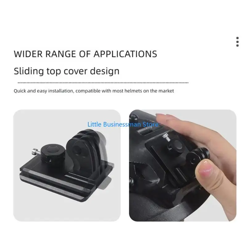 Helm-Videohalterung für Action-Kamera und Outdoor-Radfahren M76A – Detail 2