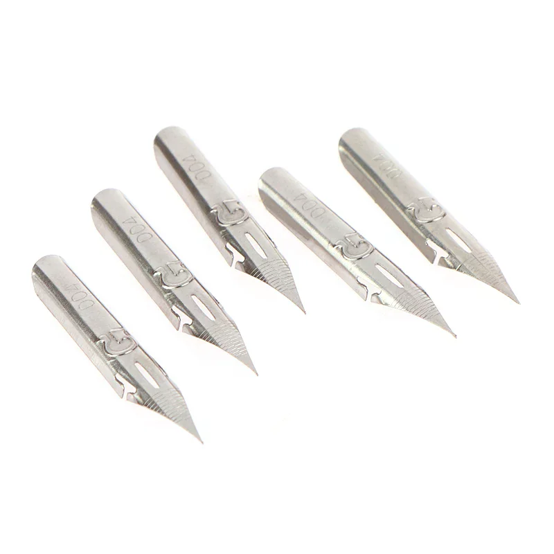 

5Pcs Retro Dipped Tip G Nib Metal English Calligraphy Stationery Office School Supplies Writing Supplies