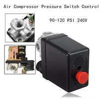 Efficient Replacement Air Compressor Pressure Switch Control Valve Ensure Optimal Operation at 90 120 PSI 240V