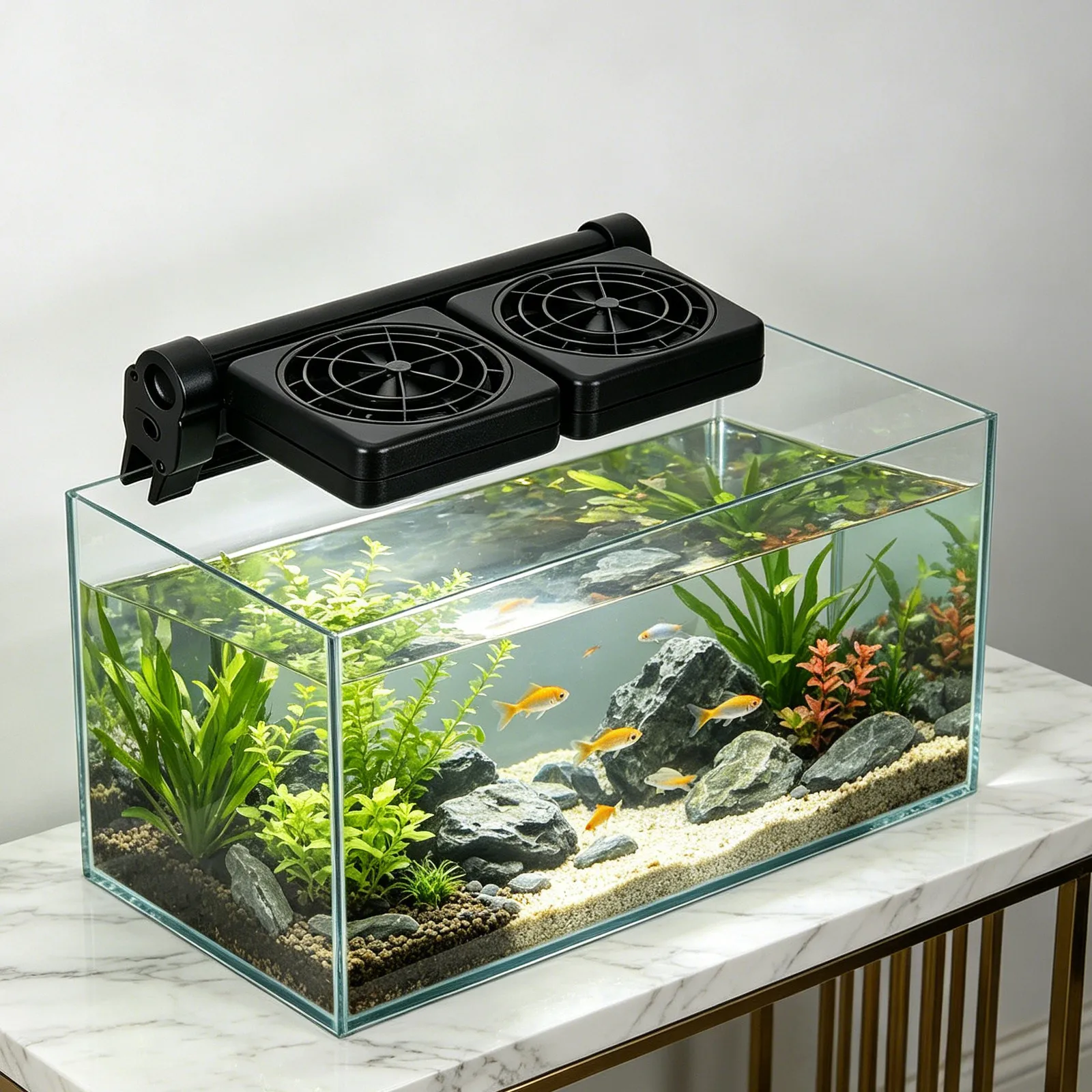 Aquarium Chiller 2 Head Quiet - огляд і ціна Aquarium Fish Freshwater