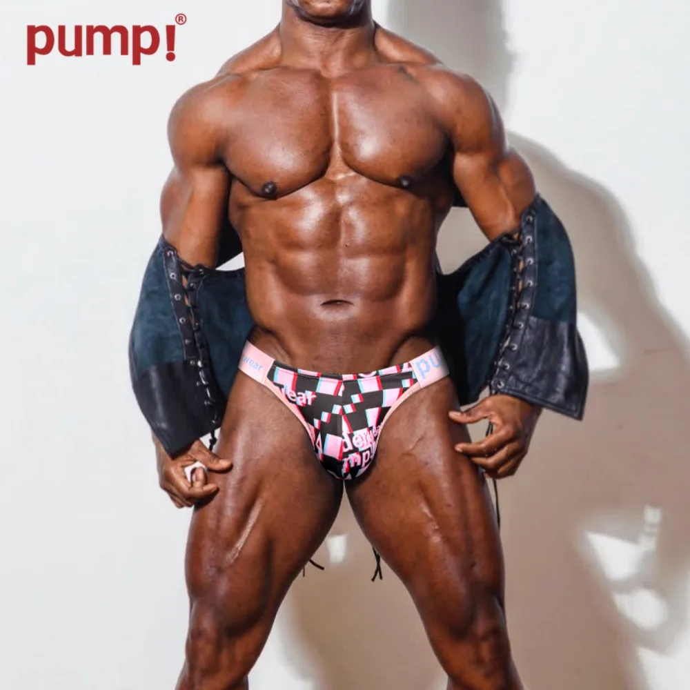 Calzoncillos recién llegados, ropa interior Sexy de corte alto para hombre, calzoncillos de rejilla a la moda para hombre, calzoncillos deportivos de cintura baja con aumento de cadera y bolsa en U