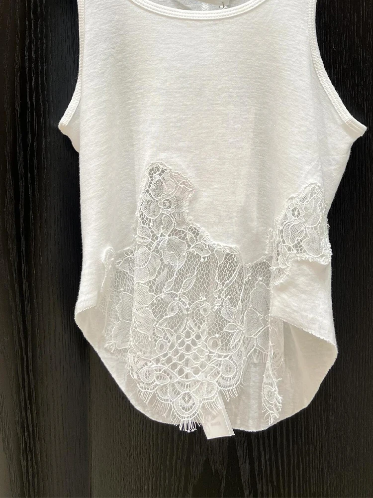 بلوزة أنيقة بيضاء بحمالات للنساء لصيف جميل جديد Sle بسيط ياباني Sle صغير irt أنيق وSli #4