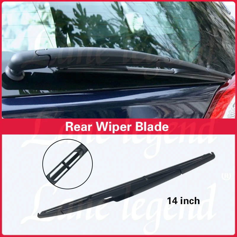 Car Rear Wiper Blade For Ford Grand C-Max MK2 2011 - 2023 Auto Windshield Windscreen Rear Window Blades Car Accessories 14