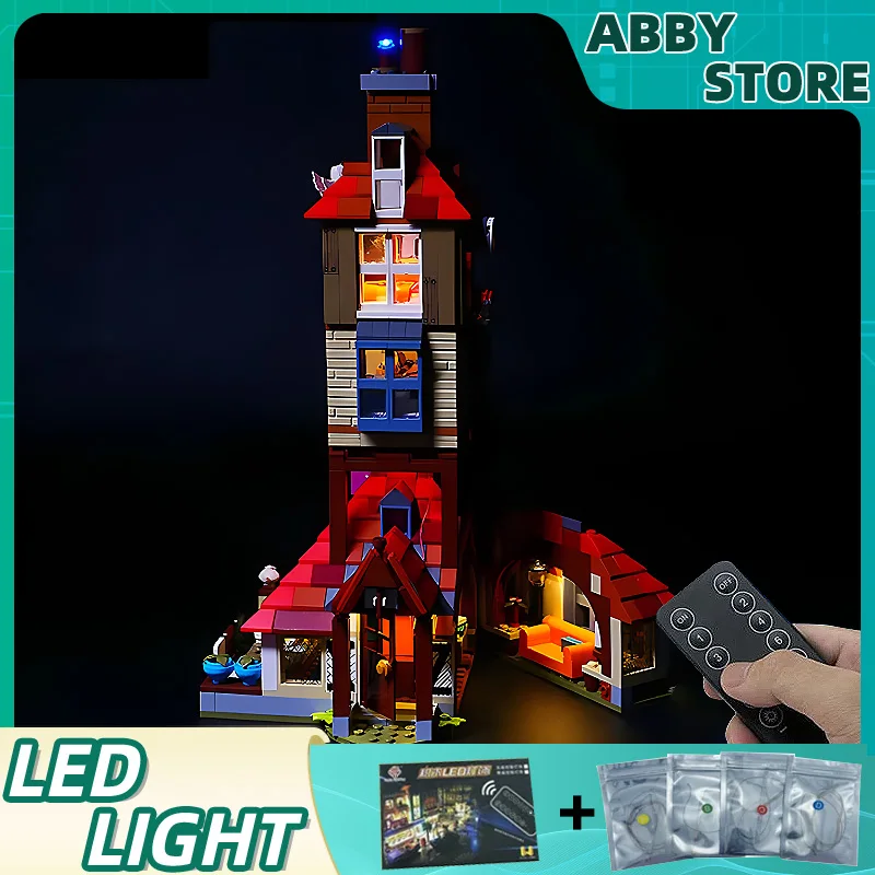 

Комплект радиоуправляемых светодиодных фонарей своими руками для LEGO 75980 Attack on The Burrow (только светодиодный светильник, без модели блоков)