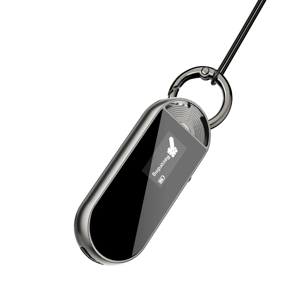 

Диктофон-брелок Famue L23 Mini: Профессиональное шумоподавление, активация голосом, компактный, портативный, с функцией планирования, для юристов