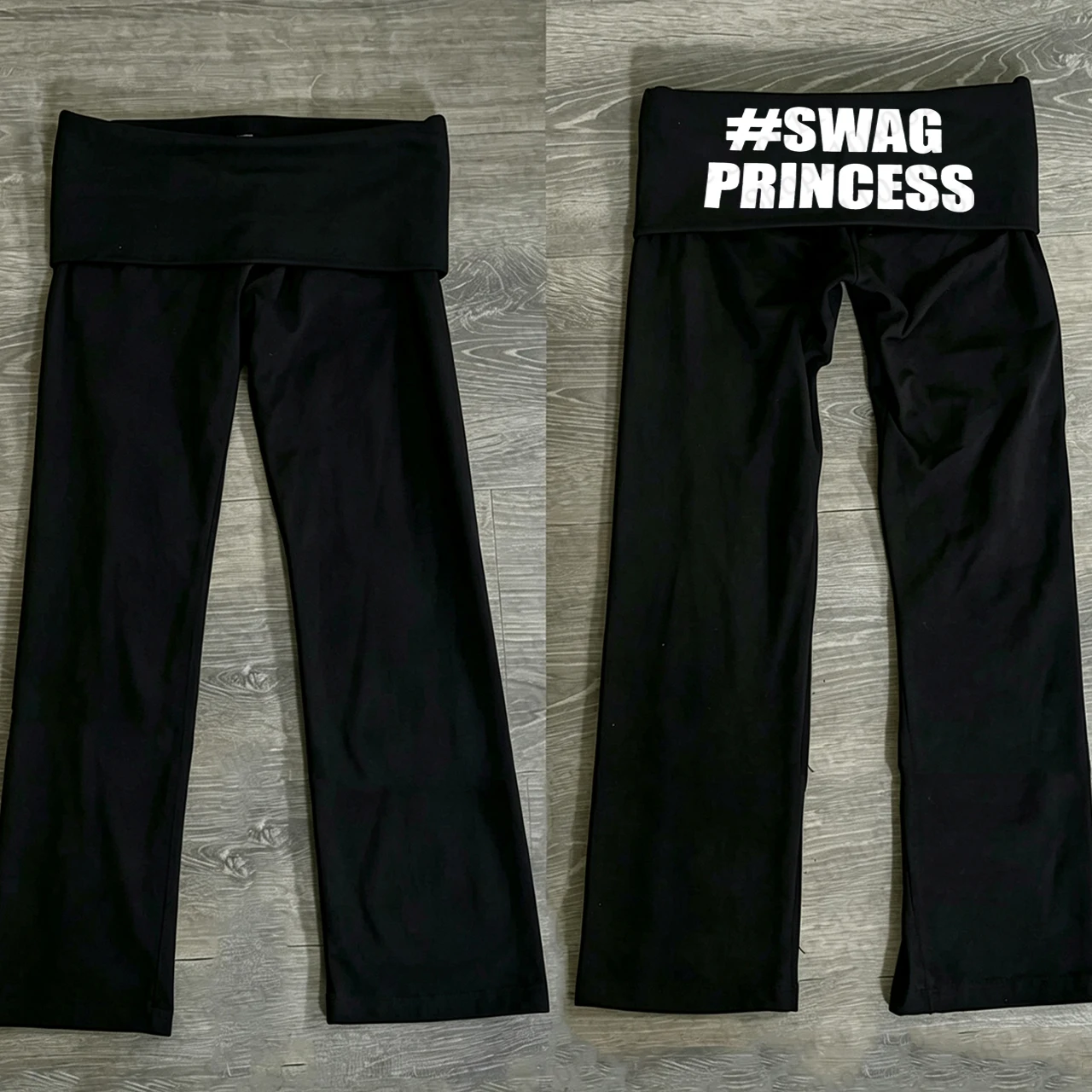 Gothic retro 2000s letter printed Y2K pants hip-hop rock style casual loose pants Gothic retro women's fashion aesthetics emo