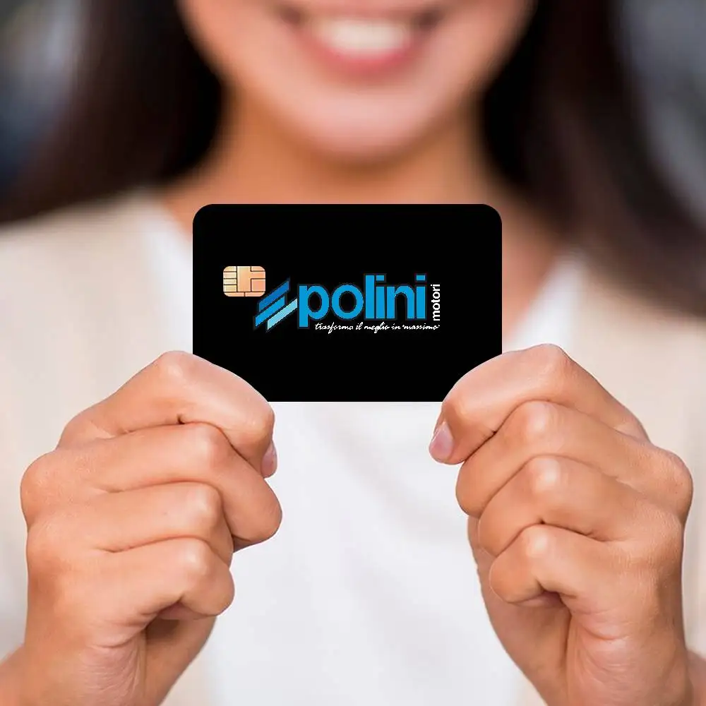 P-Polini-Italy S-سكوتر أنيمي الشباب بطاقة الخصم بطاقة الخصم ملصق فيلم حالة الشريط الأمامي لشريحة كبيرة صغيرة لا رقاقة #5