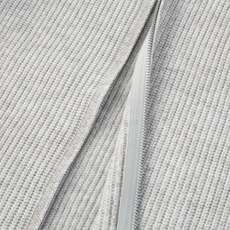 Herren-Strickjacke mit Kapuze und Reißverschluss, lässiger, locker geschnittener Pullover im Old-Money-Stil – Detail 9