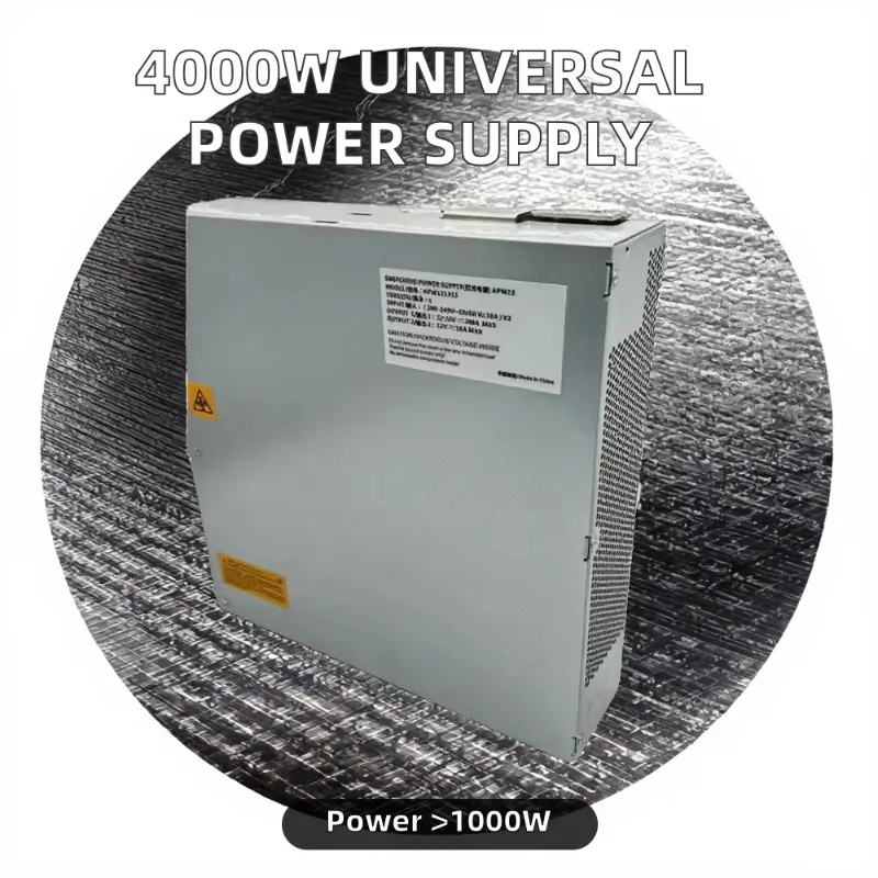 Ready Ship for All S19 Series ASIC PCs TBCKWZ 4000W ABCDEFG Version Universal Power Supply TBCKWZ12 20 + 4 Pin Connector White