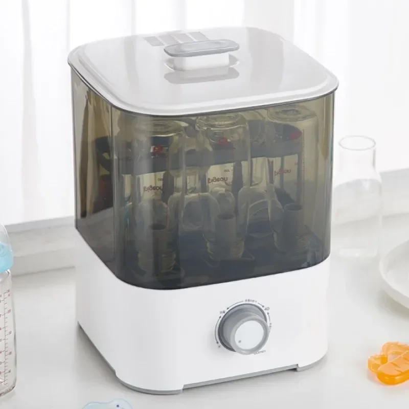 Hot sale ce multifunctional air home fancy fast uv-c newborn toy bottle electric steams sterilizer and dry for baby