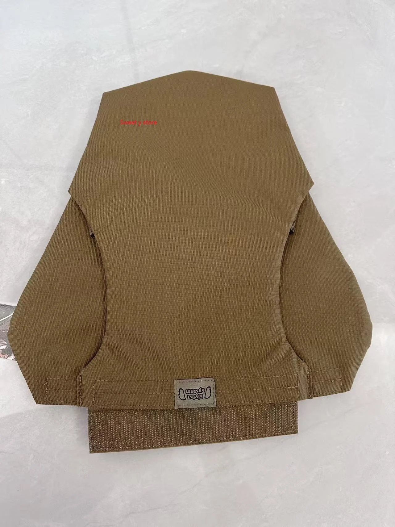 Tactical vest paired with Russian style clover three piece tactical crotch protection panel, outdoor sports JJ protection board