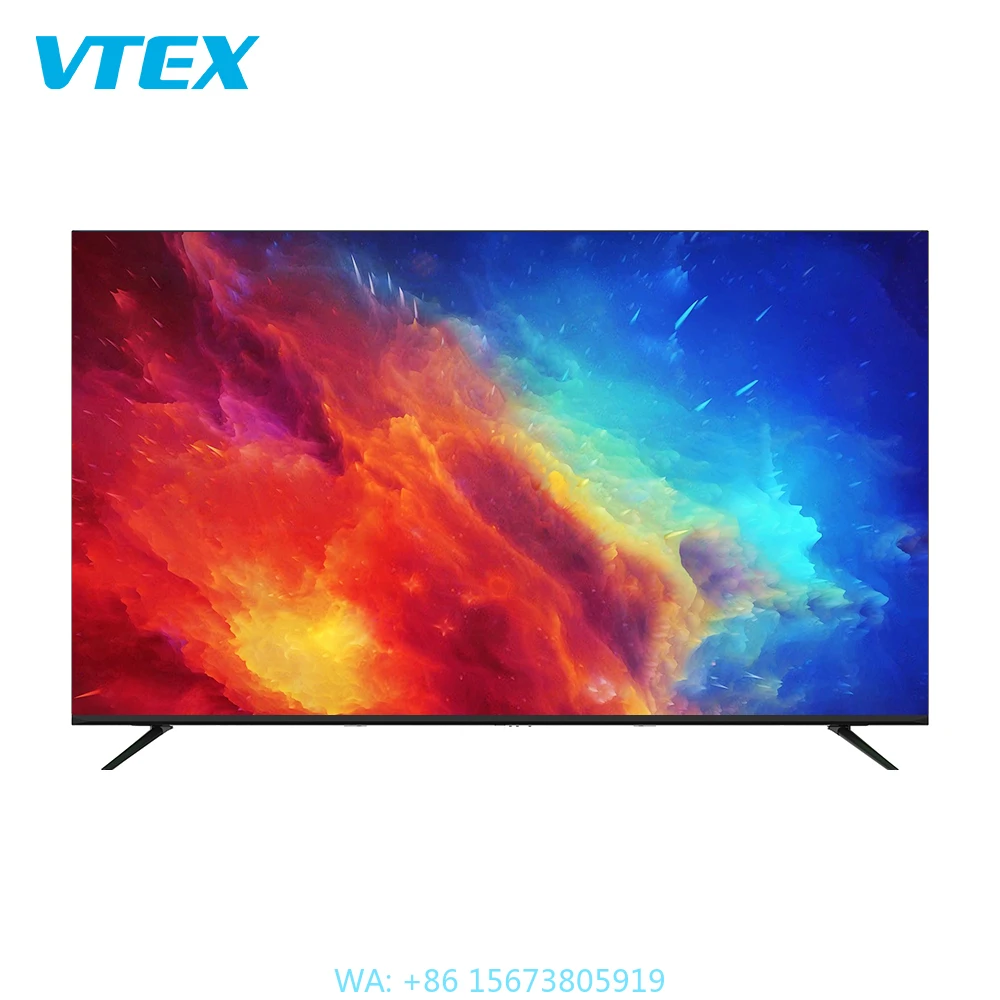 

Hot Sale 50 Inch Big Size 4K UHD Color Television Wifi Online LED LCD Frameless Design Smart TV