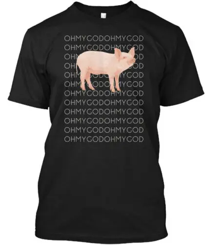 Shane Dawson Oh My God Pig T-Shirt Made in the USA Size S to 5XL