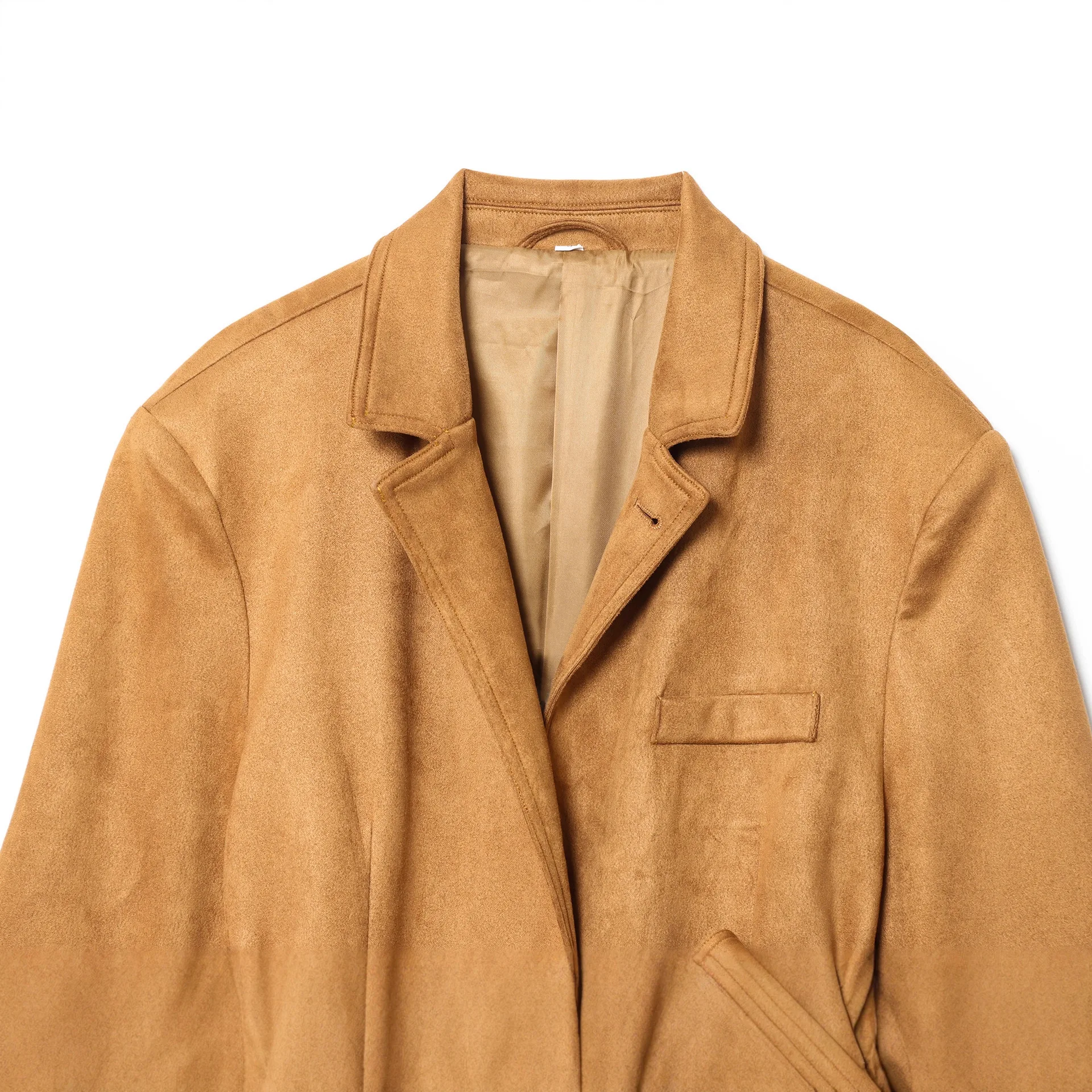 Veste réversible en Faux cuir pour femme, nouveau Style d'automne, manteau d'extérieur décontracté à la mode européenne pour les affaires et le bureau
