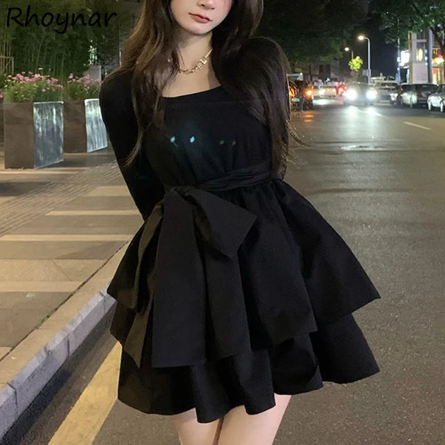 Black aesthetic dress shop