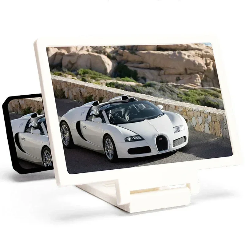 3D HD 모바일폰 화면 확대 거치대, 휴대용 비디오 확대경, 영화 감상용 대형 화면 브래킷, 스마트폰 거치대