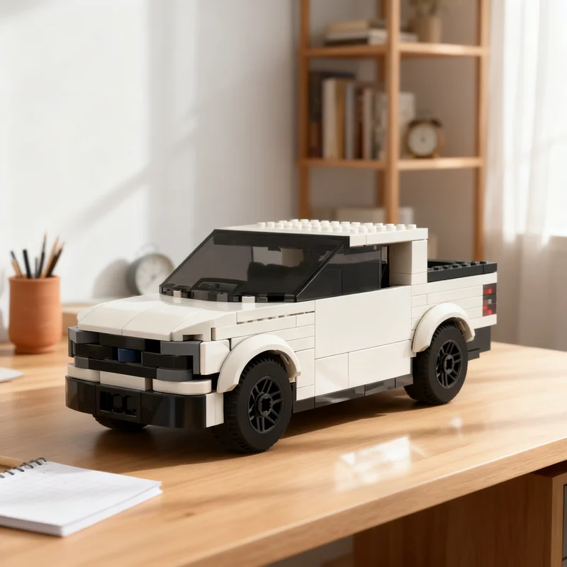 ตัวต่อ MOC ฟอร์ด เรนเจอร์ ซิตี้ แชมเปี้ยนส์ 201 ชิ้น ของเล่นตัวต่อสถาปัตยกรรม ของขวัญคริสต์มาส ไอเดียของเล่นเสริมพัฒนาการเด็ก