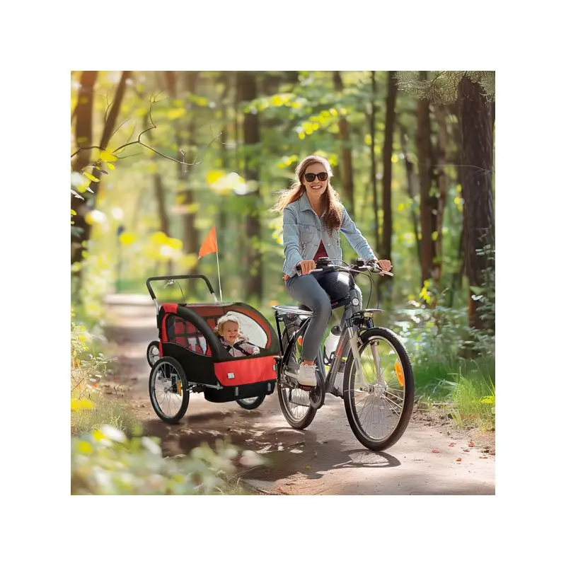 

Велосипедный грузовой прицеп — сверхпрочная велосипедная линейка для приключений на свежем воздухе, простая в установке и универсальная конструкция