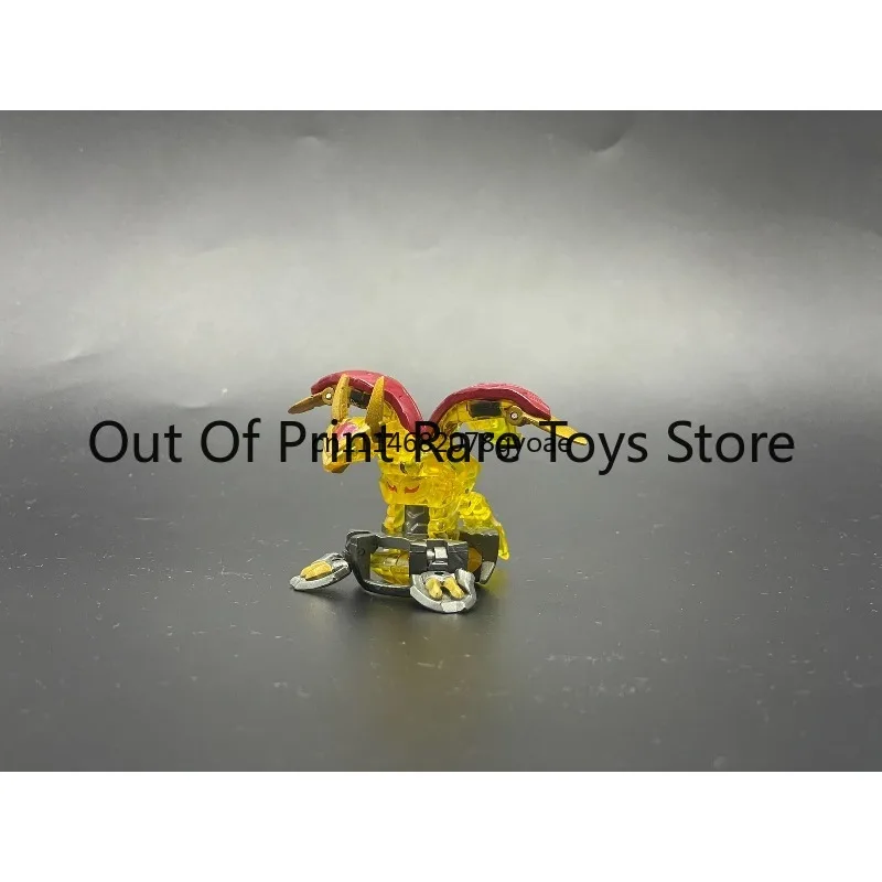 Original Sega BakuTech Yellow Clear G‑Ganorada Phoenix Collectible Figure Toy
