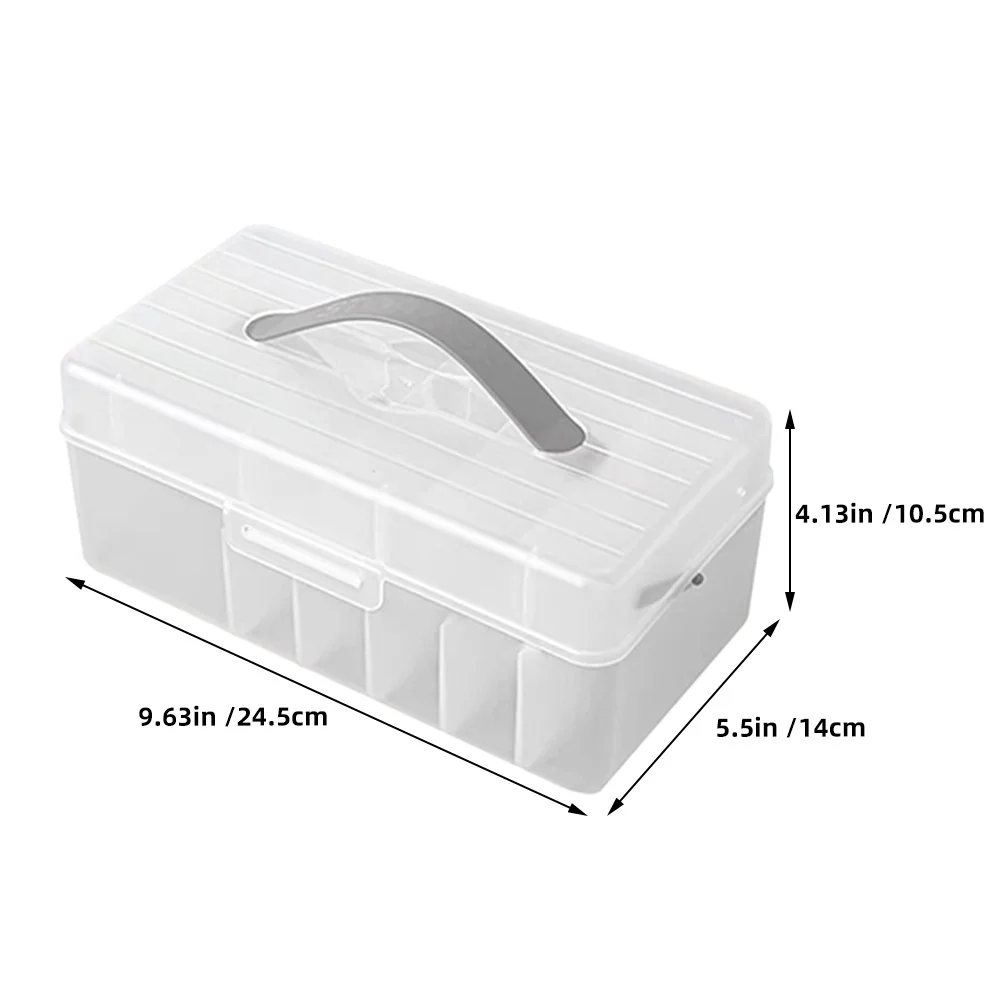 Slanke kabelbeheerbox met deksel voor opslag van snoerorganizer - Organisatorbak voor desktopelektronica voor draden en