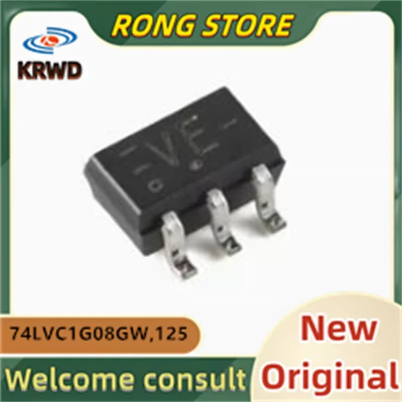 

50PCS VE New and Original Chip IC SOT-353 74LVC1G08GW,125 74LVC1G08GW 74LVC1G08 74LVC1 74L