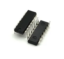 100PCS/LOT SN74LS08N 74LS08 DIP-14 Logic Chip Brand new genuine authentic