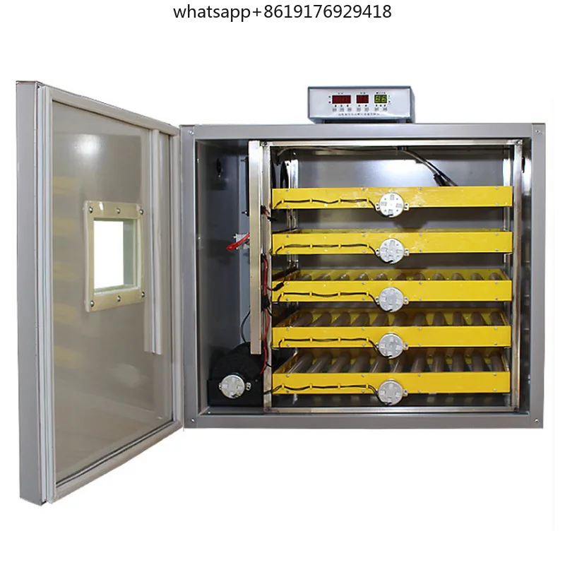 528 بيضة سعة كبيرة حاضنة بيض الدجاج تربية الدواجن حاضنة أوتوماتيكية للدجاج البيض