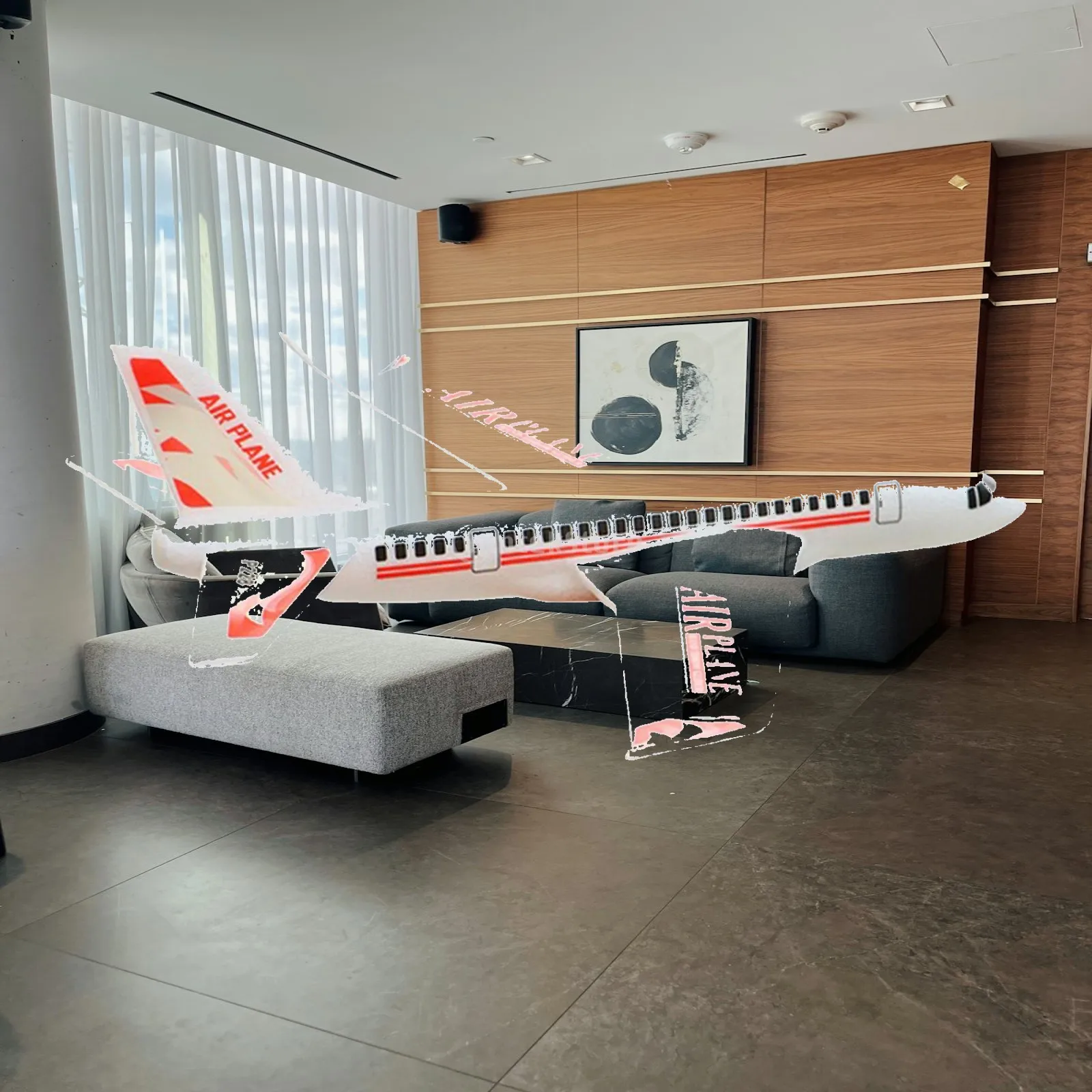 Children Hand Throw Plane Aviation Model for Garden Outdoor Birthday Gift