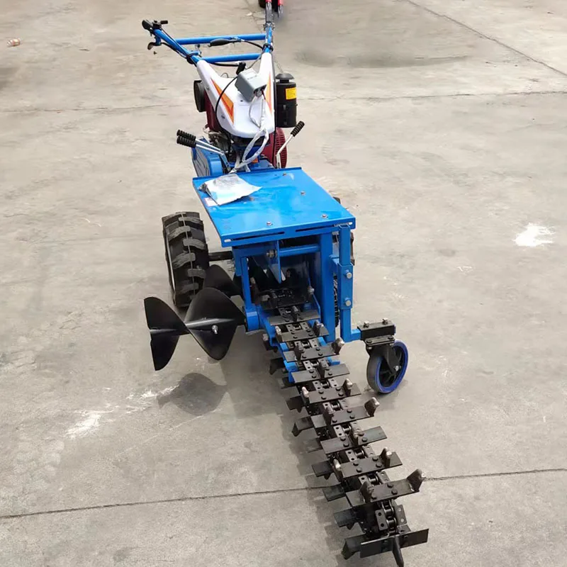Farm Equipment  Mini Trencher Ditcher Trencher Machine for Factory Digging Trencher