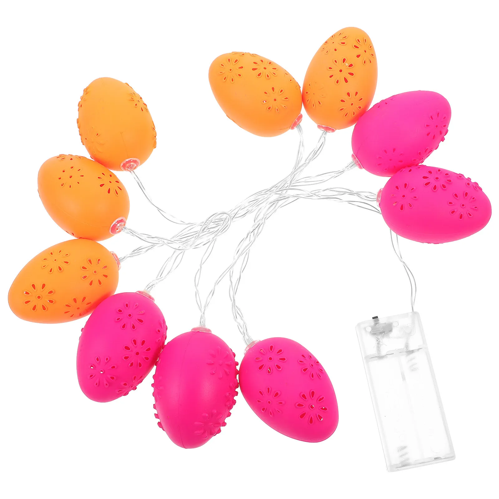 

1Pcs Easter String Light LED Egg Shape Decor Low Energy Consumption Bright Warm Light for Patio Yard Garden Home Party Easter