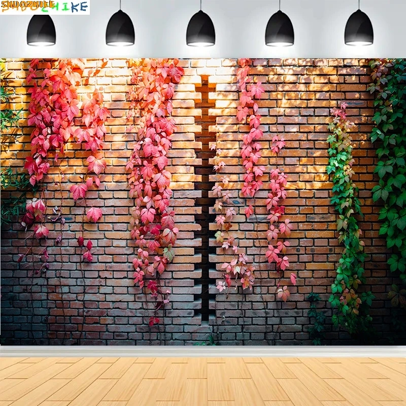 

Brick Wall Grungy Photography Backdrops Prop Old Room Subject Product Graffiti Baby Child Portrait Photo Studio Background QD-03