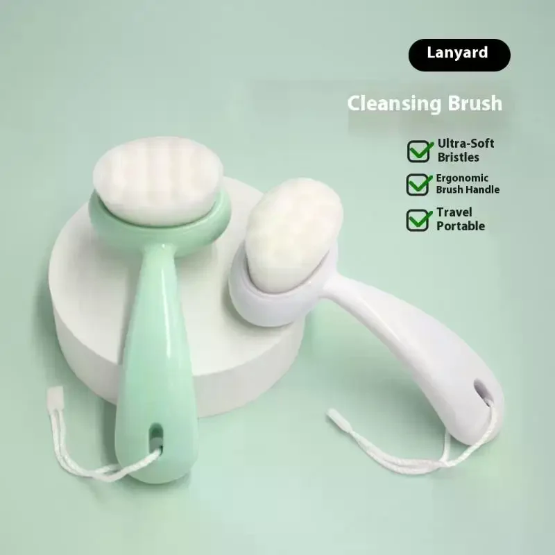 منظف المسام فرشاة غسل الوجه للتنظيف العميق للعناية بالوجه، فرشاة مقشر الوجه الرؤوس السوداء لينة فرشاة تنظيف الوجه #3