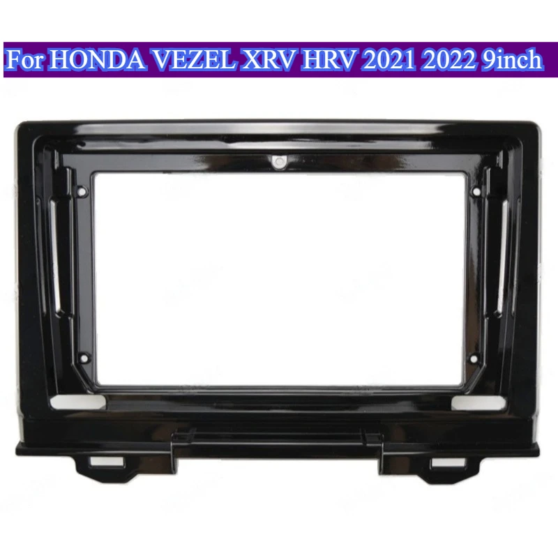 

For HONDA VEZEL XRV HRV 2021 2022 9'' 2 DIN Car Radio Fascia Auto Stereo Dash Panel Mount Frame Kit Adapter Trim Bezel Faceplate
