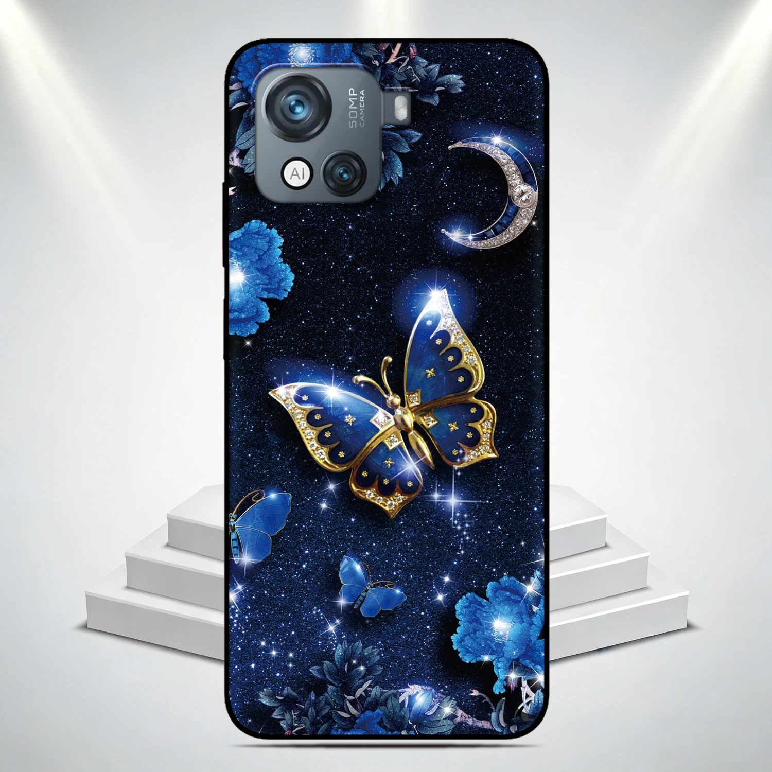 Butterfly Fairy Phone Case For ASUS Zenfone 10 9 8 Flip 5z ROG Phone 2 3 5 5s 6 7 Pro ZS630KL ZS661KS Custom Image Back Cover - view 4