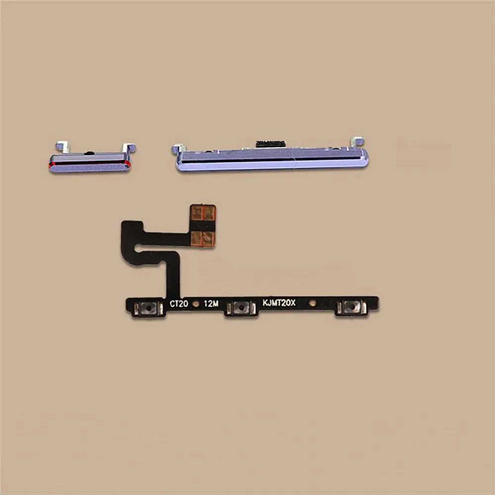 High quality Power On Off Volume Up Down Button Mute key Switch Flex Cable Ribbon For Huawei Mate 20X