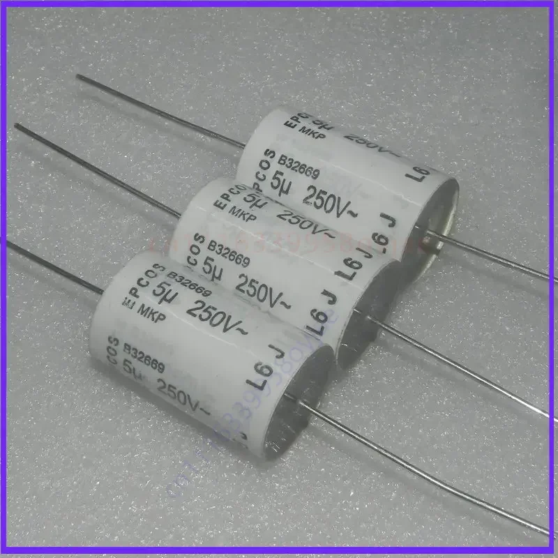 20pcs  EPCOS for Siemens MKP 250V 5UF 400V thick copper foot frequency division thin film capacitor B32669S3505J