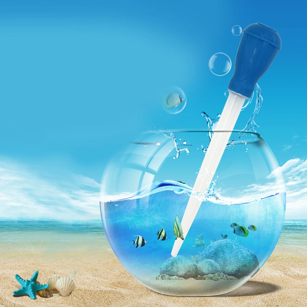 

2 Pcs Cleaner Sewage Suction Device Cleaning Tools Aquarium Dropper Vacuum Fish Tank