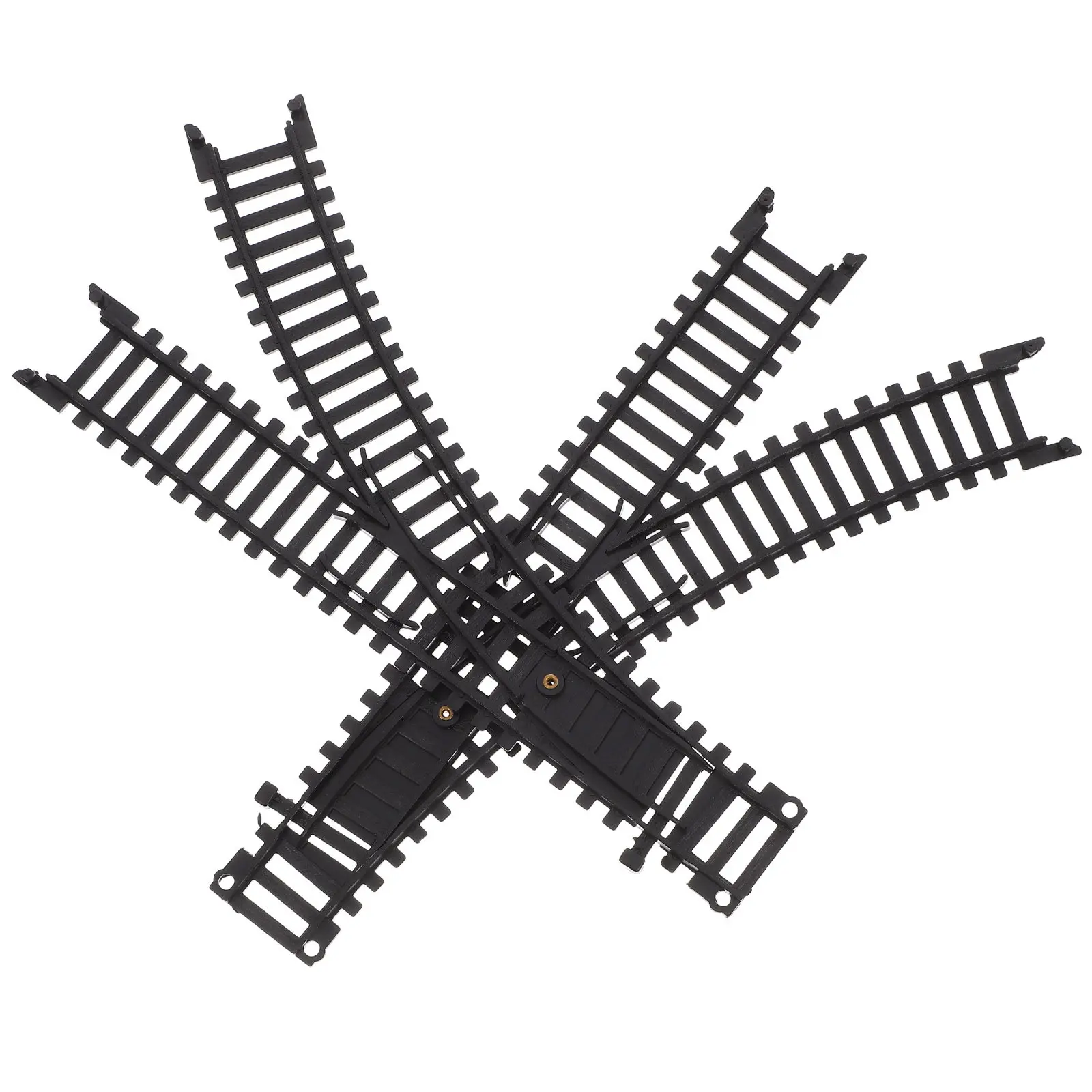 

1Pair High-Speed Rail Track Plastic Replacement Parts Expansion Set Kid Educational Train Track Accessories