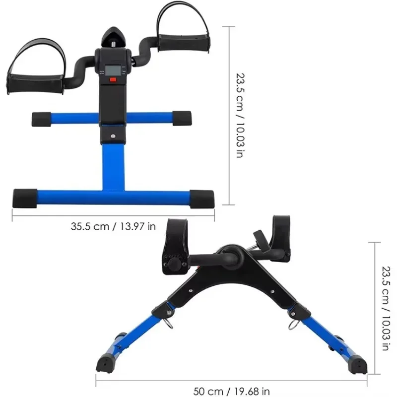 Under Desk Bike Pedal Exerciser Portable Gym Fitness Pedal Exercise Leg Exerciser For Home