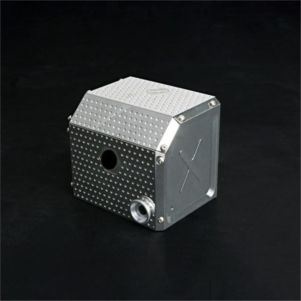 LESU 金属製排気ボックス 1/14 1851 RC トラクター トラック タミヤ屋外おもちゃ用部品 TH02316