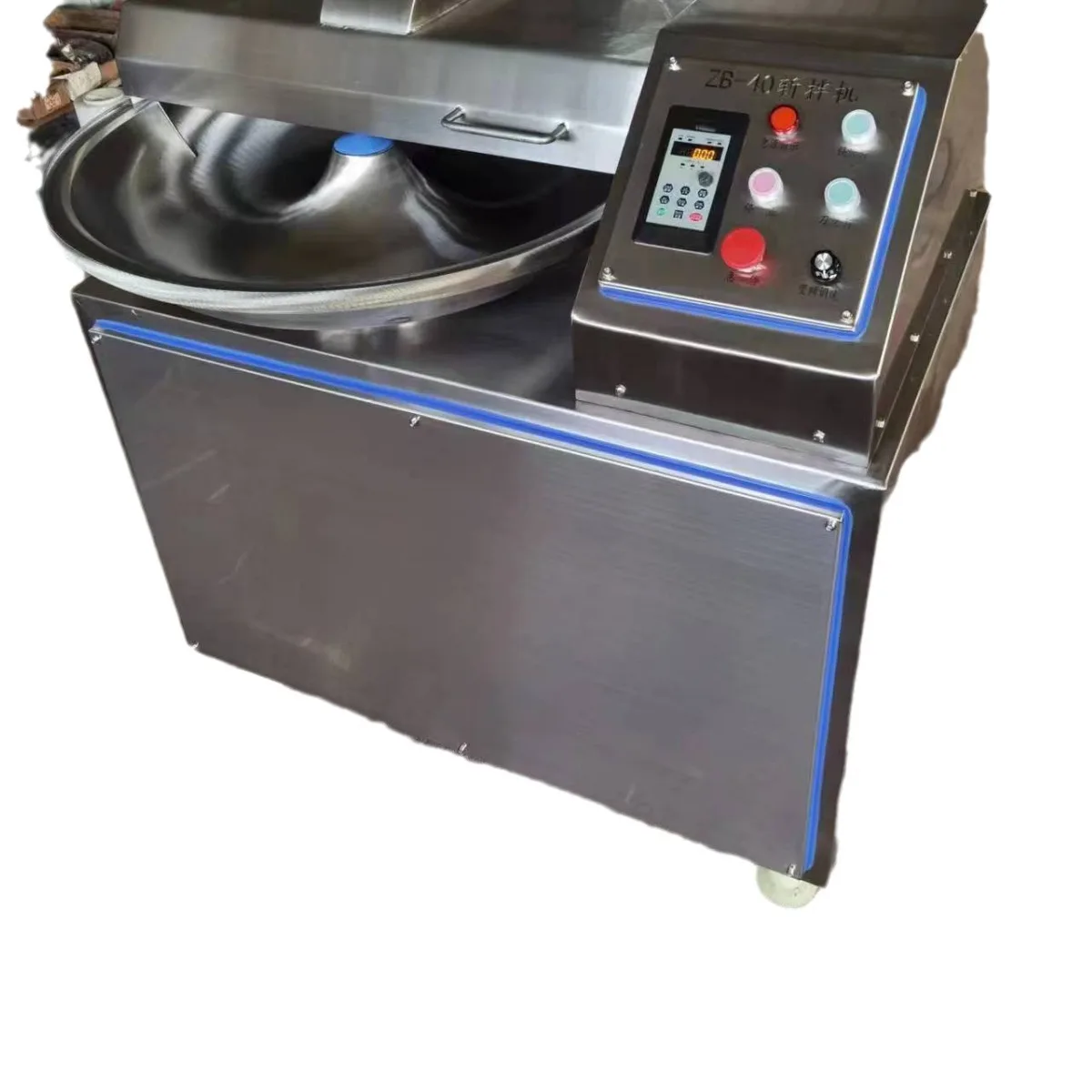 Commercial pet food chopping machine Automatic meat puree chopping equipment Meat stuffing and vegetable stuffing