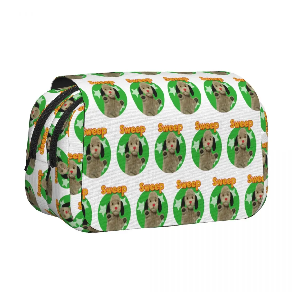 Sooty And Sweep Pencil Case Pencil Pouch Hard Shell Leather Large Capacity Pen Box Pencil Bag for Boys Girls School