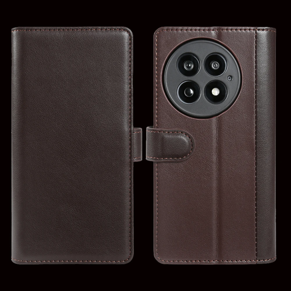 

Sheepskin Genuine Leather Case For OnePlus 13 15 15R 12 12R 11 10 Pro 8T Ace 6 6T Nord 4 N10 N100 2T Phone Case Cover Wallet Bag
